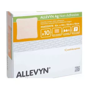 ALLEVYN NON ADHESIVE 10 CM X 10 CM HABKÖTSZER 10 DB/DOB