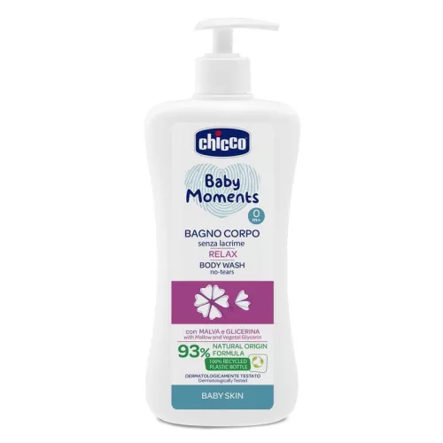 CHICCO KÖNNYMENTES FÜRDETŐ RELAX MÁLYVAKIVONATTAL 500 ML