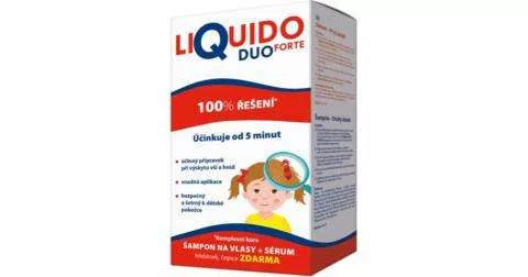 LIQUIDO DUO FORTE TETVEK ÉS SERKÉK ELLEN SAMPON 200 ML + SZÉRUM 125 ML AJÁNDÉK SAPKA FÉSŰ