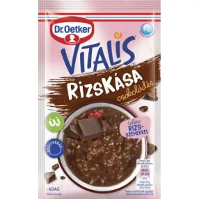 VITALIS RIZSKÁSA CSOKOLÁDÉS 52 G DR OETKER