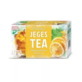 HERBÁRIA JEGES TEA CITROM MENTA TEAFILTER 20 X 2 GR