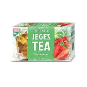 HERBÁRIA JEGES TEA ZÖLD TEA EPER TEAFILTER 20 X 2 GR