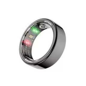  ORVEL RING OKOS GYŰRŰ FEKETE 13-AS MÉRET ROZSDAMENTES ACÉL (FÉRFI)