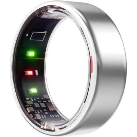 ORVEL RING OKOS GYŰRŰ EZÜST 8-AS MÉRET ROZSDAMENTES ACÉL (NŐI)