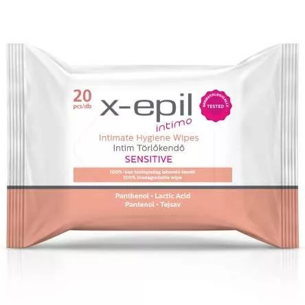 X-EPIL INTIMO INTIM TÖRLŐKENDŐ SENSITIVE 20 DB