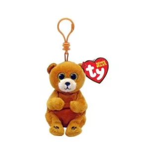   TY BEANIE BABIES PLÜSS FIGURA DUNCAN BARNA MEDVE CLIP 8,5 CM
