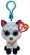 TY BEANIE BABIES PLÜSS FIGURA ATLAS FEHÉR-TÜRKIZ RÓKA CLIP 8,5 CM