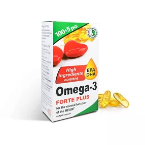 DR.CHEN OMEGA-3 FORTE PLUS KAPSZULA 100 +5 DB
