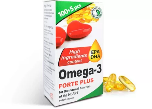 DR.CHEN OMEGA-3 FORTE PLUS KAPSZULA 100 +5 DB