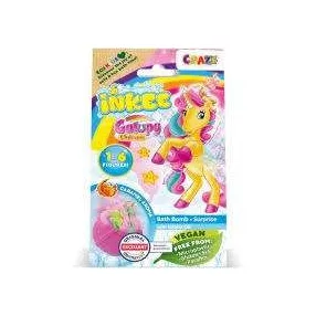   CRAZE INKEE VEGÁN FÜRDŐGOLYÓ CSOMAG GALUPY UNICORNIS RÁGÓGUMI ILLAT