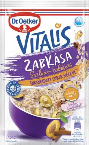 DR OETKER VITALIS ZABKÁSA SZILVÁS-FAHÉJAS 58 GR HCN