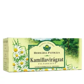 HERBÁRIA KAMILLAVIRÁG TEAFILTER 25 X 1,2 GR