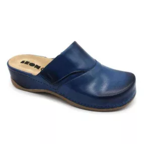 Leon comfort bőr női klumpa 2019 modell 36-41 kék
