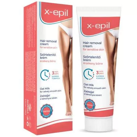 X-EPIL SZŐRTELENÍTŐ KRÉM ZABTEJJEL 100 ML