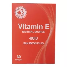 SUN MOON PLUS E VITAMIN 400IU LÁGYZSELATIN KAPSZULA 30 DB