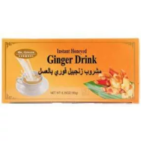 INSTANT MÉZES GYÖMBÉR TEA CITROMOS