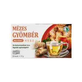 INSTANT MÉZES GYÖMBÉR TEA FAHÉJAS