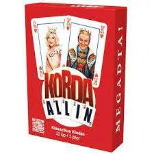 KORDA ALL IN KLASSZIK FRANCIA KÁRTYA (52 LAP+3 JOKER)