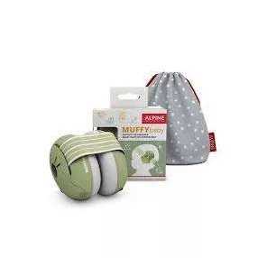   ALPINE MUFFY BABY HALLÁSVÉDELEM CSECSEMŐKNEK FÜLTOK ZÖLD