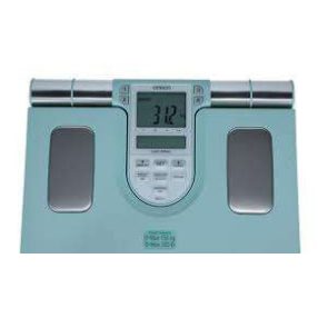   OMRON HBF-511T-E BODY COMPOSITION MONITOR TESTÖSSZETÉTEL MÉRŐ TÜRKIZ 150 KG