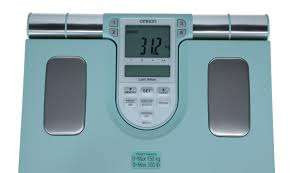 OMRON HBF-511T-E BODY COMPOSITION MONITOR TESTÖSSZETÉTEL MÉRŐ TÜRKIZ 150 KG