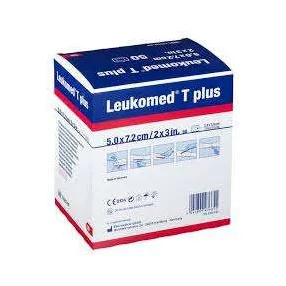LEUKOMED T PLUS 5 X 7,2 CM STERIL 50 DB