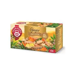 TEEKANNE GYÖMBÉRES KURKUMÁS FILTERES TEA 20 FILTER