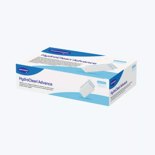 HYDROCLEAN ADVANCE 10 CM X 17 CM SZÍVÓ-ÖBLÍTŐ HATÁSÚ HIDROAKTÍV KÖTSZER