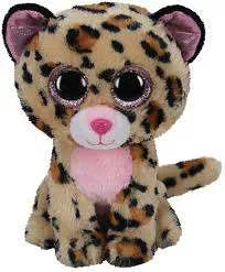 TY BOOS PLÜS FIGURA 15 CM LIVVIE BARNA RÓZSASZÍN LEOPÁRD