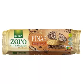 GULLÓN THINS ZERO TEJCSOKOLÁDÉS ZABKEKSZ 150 GR