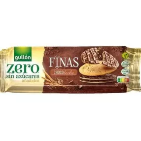 GULLÓN THINS ZERO TEJCSOKOLÁDÉS KEKSZ 150 GR