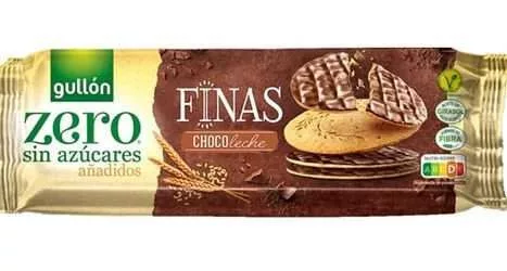 GULLÓN THINS ZERO TEJCSOKOLÁDÉS KEKSZ 150 GR