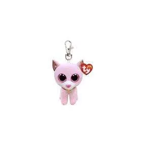 TY BOOS PLÜSS FIGURA CLIP 8,5 CM FIONA RÓZSASZÍN MACSKA