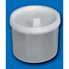 Vizeletes pohár fedővel 100 ml (nem steril)
