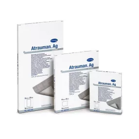   Atrauman ag 10 x 20 cm (ezüst tartalmú kenőccsel impregnált tüll kötszer) hartmann