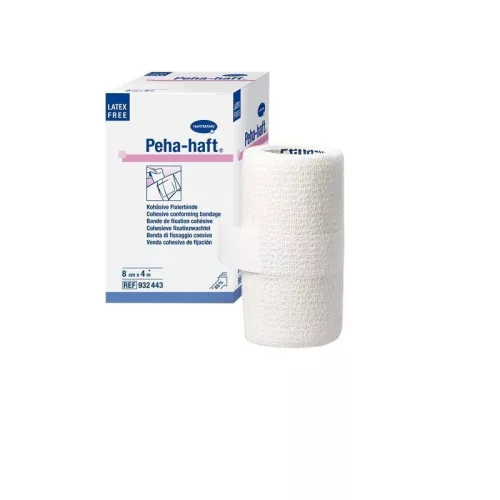 Peha-haft 6 cm x 4 m öntapadó kötésrögzítő pólya (latex mentes) hartmann