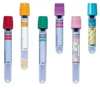 Vacutainer cső vérképhez lila 3 ml (368857) 13x 75 mm