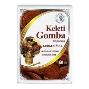   Dr.chen keleti gomba kapszula kurkumával 60db (immunrendszer támogatásához)