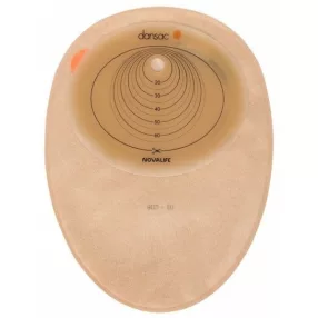  Dansac 905-10 novalife 1 maxi zárt testszínű zacskó kivágható 10-70x90 mm-ig 470 ml