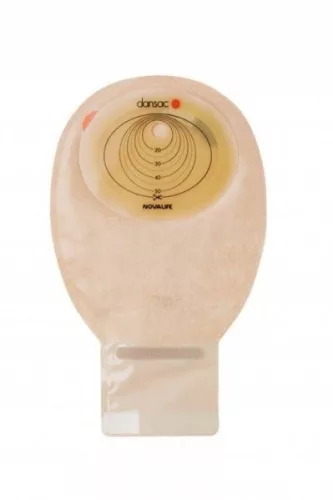 Dansac 923-10 novalife 1 midi open üríthető egyrészes zsák zárószerkezettel 10-55x70 mm 420 ml testszínű