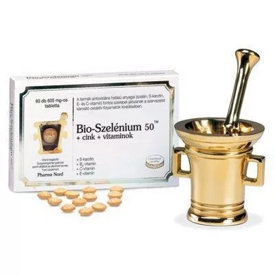 Bio-szelénium 50 Cink + vitaminok 60 db-os