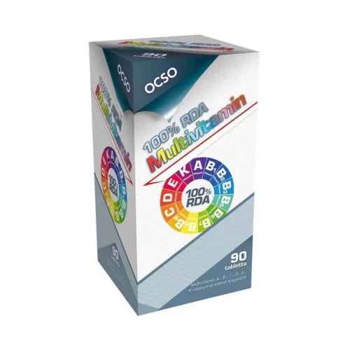 OCSO 100% RDA MULTIVITAMIN 90 DARABOS