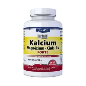 JUTAVIT KALCIUM MAGNÉZIUM CINK D3 FORTE TABLETTA 90 DB