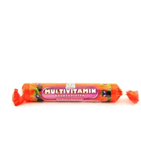   1X1 VITADAY MULTIVITAMIN ERDEI GYÜMÖLCS ÍZŰ RÁGÓTABLETTA SZŐLŐCUKORRAL
