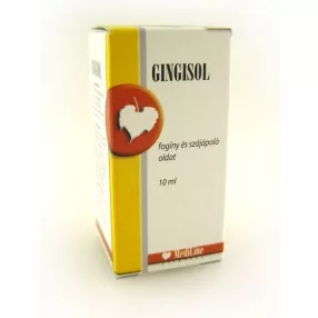 Gingisol fogínyecsetelő oldat 10 ml