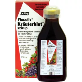 Salus krauterblut szirup vashiányra 250 ml