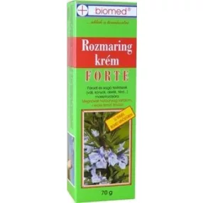 Biomed rozmaring krém forte 70 gr masszírozásra