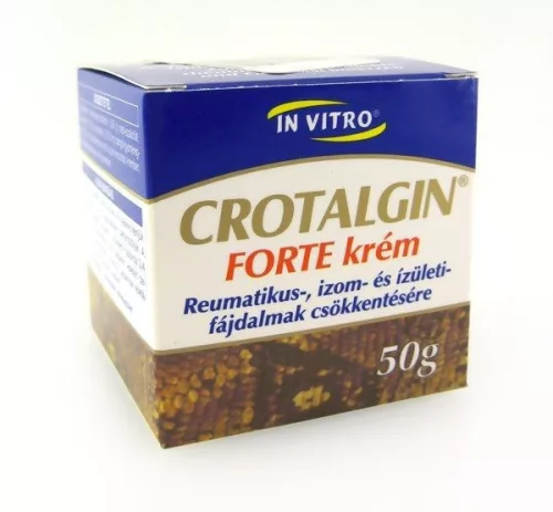 Crotalgin forte krém reumatikus fájdalmakra 50 gr