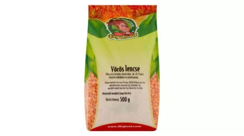 BIOPONT VÖRÖS LENCSE 500 GR