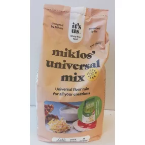 Miklos univerzális lisztkeverék 1 kg gluténmentes
